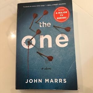 The One by John Marrs - Blue Cover Novel Book